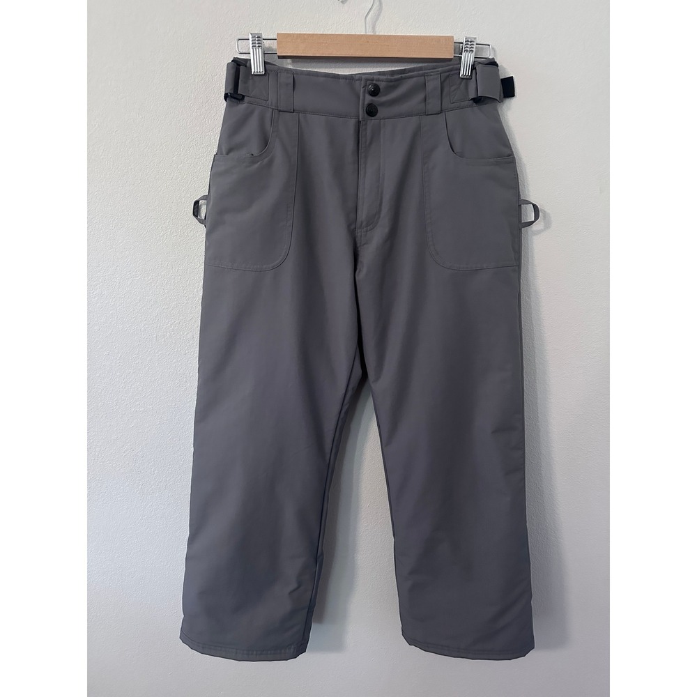 Mountain Tek Snow Pants Large Gray Excellent Insulated Ski Snowboard Trousers